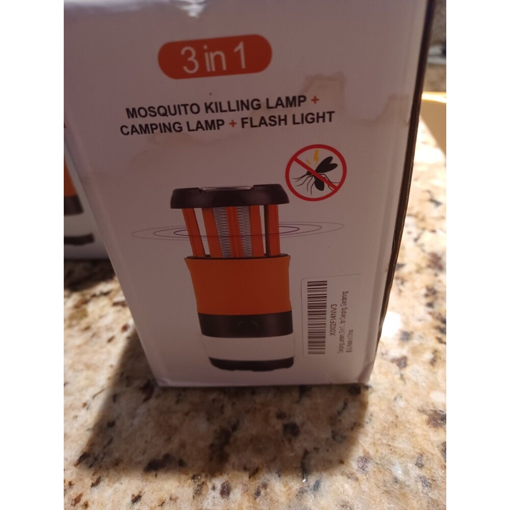 Sahara Sailor 3 In One Camping Light Mosquito Killing Lamp Flash Light NIB